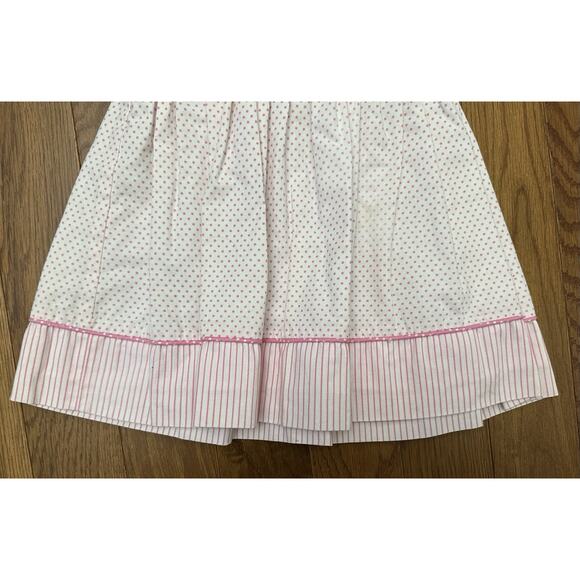 Vintage SYLVIA WHYTE For Saks Fifth Ave Infant Girls Pink Flowers 18 Months - Picture 3 of 6